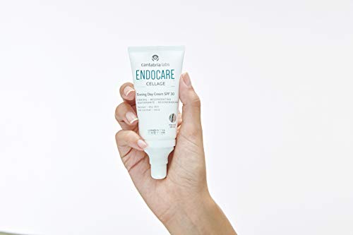 Endocare Cellage Firming Day Cream SPF30 - Crema Antiarrugas, Triple Acción Reafirmante, Antiedad, con Protección Solar, Pieles Normales y Secas, 50 ml