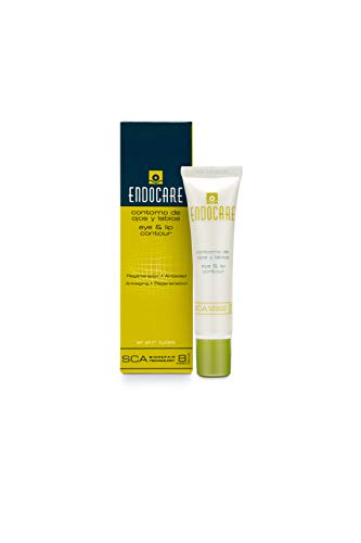 Endocare Essential Contorno de Ojos y Labios - Crema Antiarrugas, Antiojeras, Antibolsas, Regeneradora y Revitalizante, Rápida Absorción, Tacto Sedoso, 15 ml