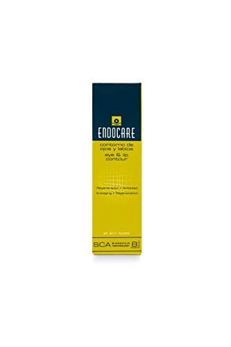 Endocare Essential Contorno de Ojos y Labios - Crema Antiarrugas, Antiojeras, Antibolsas, Regeneradora y Revitalizante, Rápida Absorción, Tacto Sedoso, 15 ml