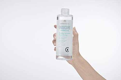 Endocare Hydractive Agua Micelar - Limpiador Facial Suave e Hidratante, Desmaquillante para Cara, Ojos y Contorno de Ojos, Todo Tipo de Pieles, 400 ml