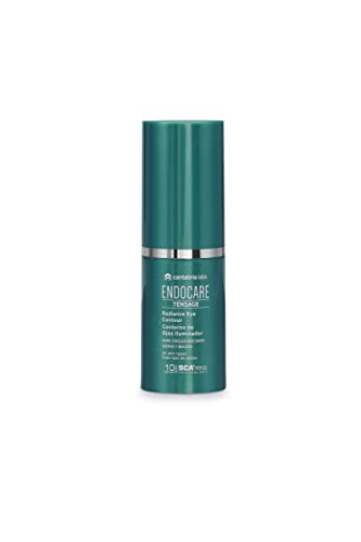 Endocare Tensage Contorno de Ojos Iluminador - Crema Antiarrugas, Antiojeras y Antibolsas, Revitalizante, Iluminadora, Reduce la Pigmentación de la Ojera, 15 ml