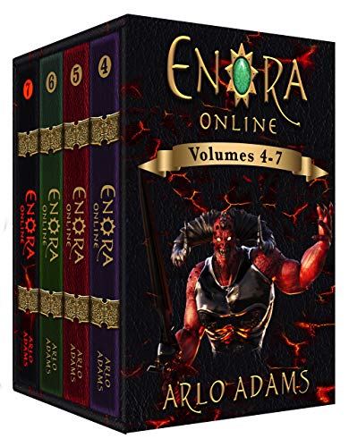 Enora Online Boxed Set Volumes 4-7: A LitRPG GameLit Fantasy Adventure (Enora Boxed Book 2) (English Edition)