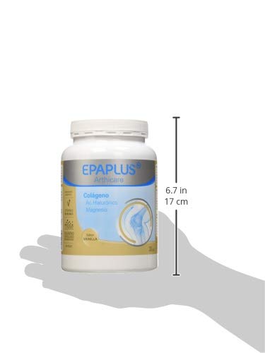 Epaplus Articulaciones Colágeno + Ácido Hialurónico + Magnesio- 30 Días(325gramos, sabor vainilla)