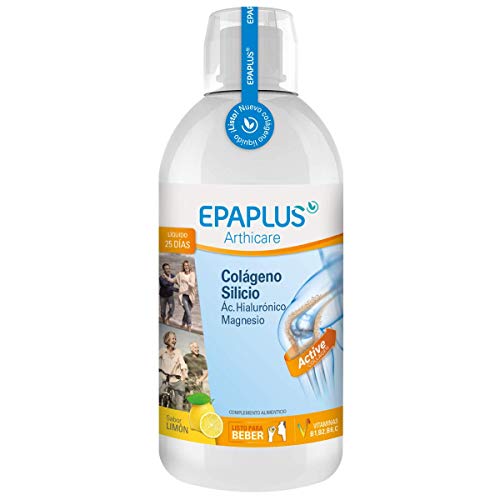 Epaplus Articulaciones Colágeno + Silicio+ Ácido Hialurónico Líquido sabor limón - 1 litro - 25 Días