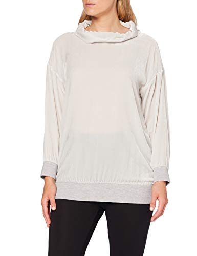 Escada Sport Nendresse Blusa, Gris (Vapour A054), 40 para Mujer