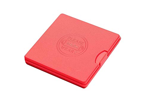 Estuche para mascarillas/Caja para mascarillas Marca SP Smart Plastic ® (Multicolor, 2 Unidades)