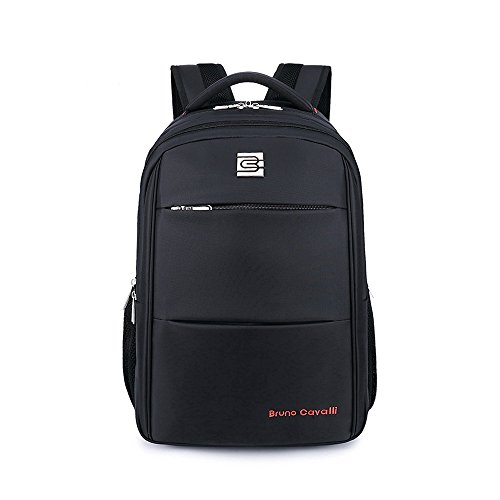 Evay Mochila para computadora portátil de 15.6 pulgadas, mochilas impermeables, bolsas de viaje para computadora portátil Mochila de computadora para hombres, mujeres Negro