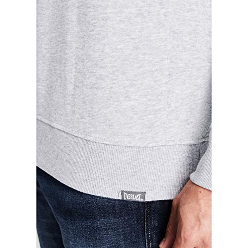 Everlast Hombre Sudadera Cuello Redondo Gris Marga M