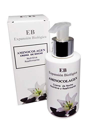 EXPANSION BIOLOGICA Crema de Noche Aminocolageno | Crema Facial Hidratante con Colágeno, Urea y Ácido Láctico para Todo Tipo de Pieles