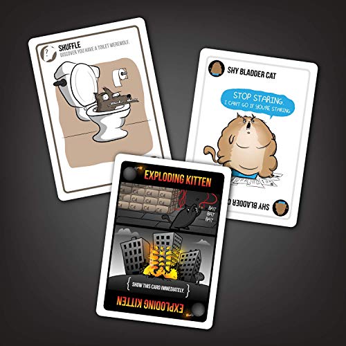 Exploding Kittens NSFW Edition - Juego de Cartas (Contenido explícito, en inglés)