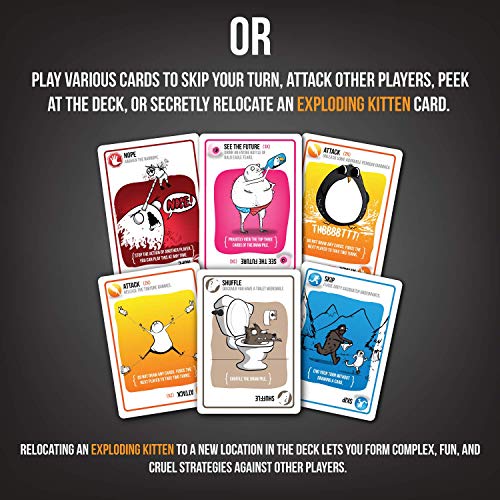 Exploding Kittens NSFW Edition - Juego de Cartas (Contenido explícito, en inglés)