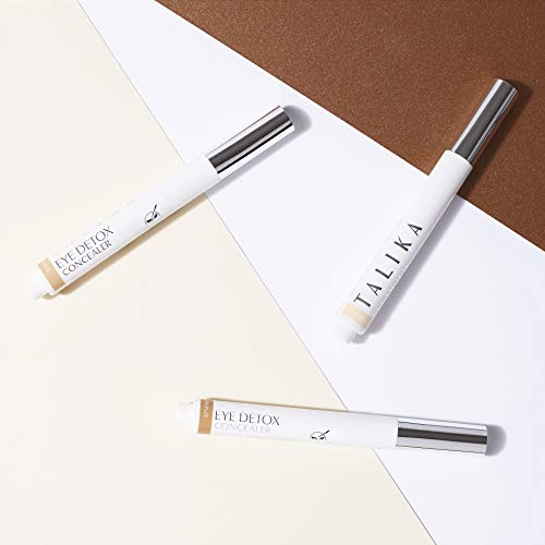 Eye Detox Concealer - Porcelain - Talika - Maquillaje Anti - Ojeras - Anti-hinchazón de alta cobertura, anti-arrugas y corrector para todo tipo de ojeras - Color Porcelana