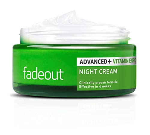 Fade Out Advanced+ Vitamin Enriched Even Skin Tone Night Cream 3 x 50ml - Brightening Cream With Niacinamide, Hyaluronic Acid, Lactic Acid, and Rosehip Seed Oil