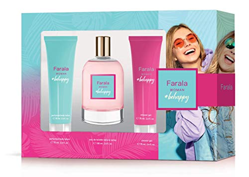 Farala #Behappy Woman EdT 100ml/ Gel Baño 75ml/ Body Lotion 75ml