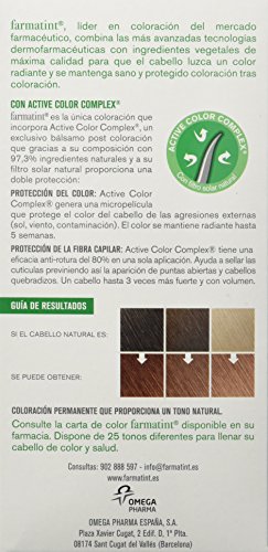 Farmatint Gel 7R Rubio Cobrizo | Color natural y duradero | Componentes vegetales y aceites naturales | Sin amoníaco | Sin parabenos | Dermatológicamente testado