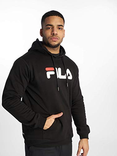 Fila 681090 Classic Pure M67 - Sudadera con capucha para hombre, color blanco Negro XS