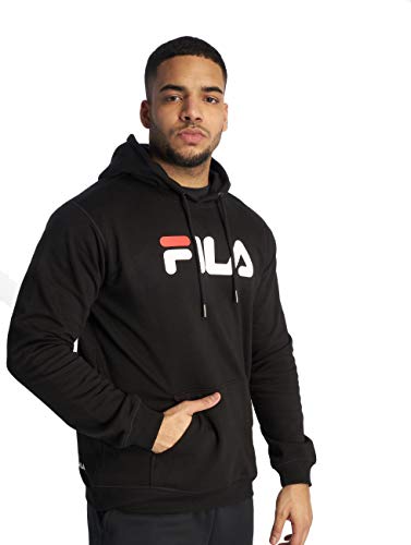 Fila 681090 Classic Pure M67 - Sudadera con capucha para hombre, color blanco Negro XS