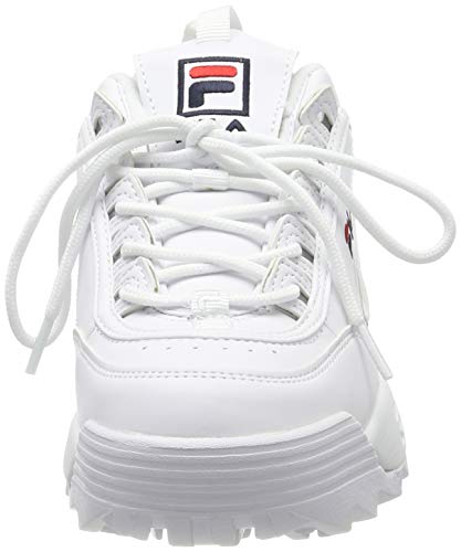 FILA Disruptor, Zapatillas para Mujer, White, 36 EU