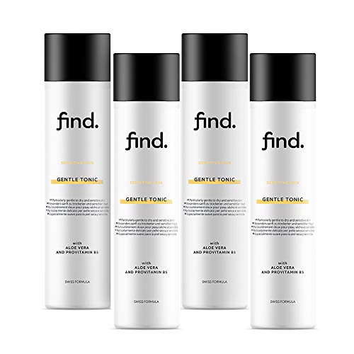 FIND - Tónico suave para piel sensible - Sin alcoho (4x200ml)