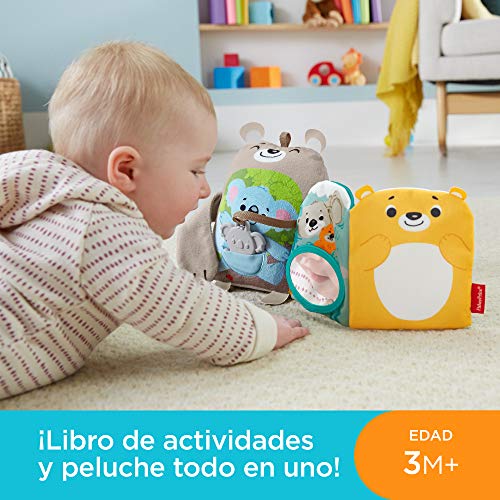 Fisher-Price Libro de actividades juguete para bebé (Mattel GJD37)