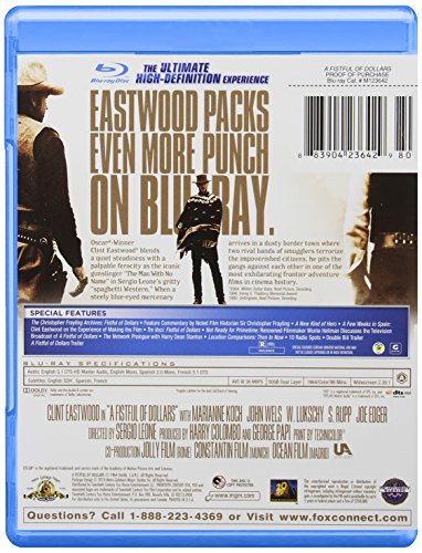 Fistful Of Dollars [Edizione: Stati Uniti] [USA] [Blu-ray]