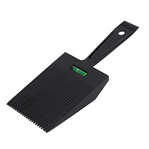 Flattopper Comb, Flat Top Guide Comb, Haircut Comb, Hair Styling Comb, Herramienta De Peinado De Peluquería Para Uso Profesional O Uso Doméstico (negro)