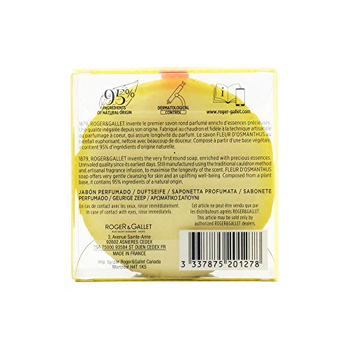 FLEUR D'OSMANTHUS Pastilla de Jabón Perfumada 100gr