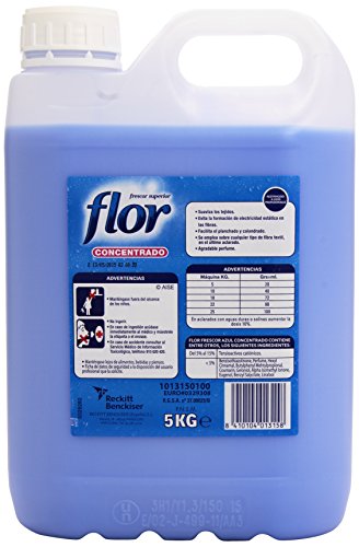 Flor Azul Profesional Suavizante Concentrado - 5 kg, 2 unidades