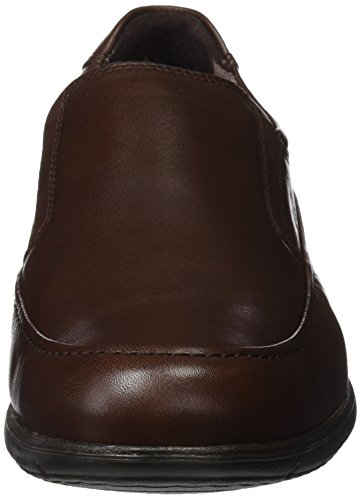 Fluchos- retail ES Spain 8499, Zapatos sin Cordones Hombre, Marrón (Castaño), 42 EU