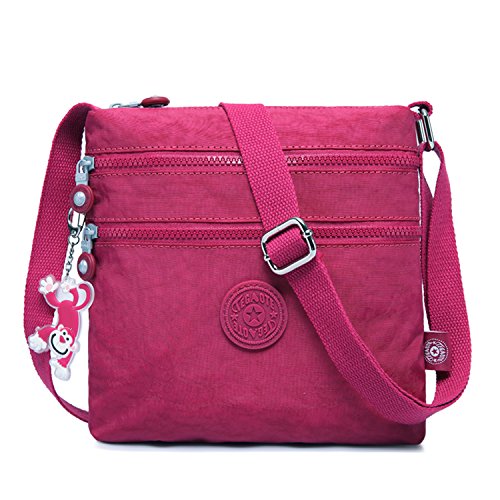 Foino Bolso de Moda Bolso Bandolera Mujer Bolsas de Viaje Bolsos Escolares Bolsa de Deporte Ligero Vintage Colegio Libro Travel Bag para Tablet Bolsa Diseño