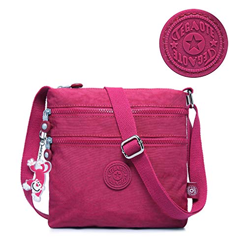 Foino Bolso de Moda Bolso Bandolera Mujer Bolsas de Viaje Bolsos Escolares Bolsa de Deporte Ligero Vintage Colegio Libro Travel Bag para Tablet Bolsa Diseño