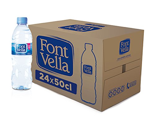 Font Vella - Agua Mineral Natural - Caja 24 x 50Cl