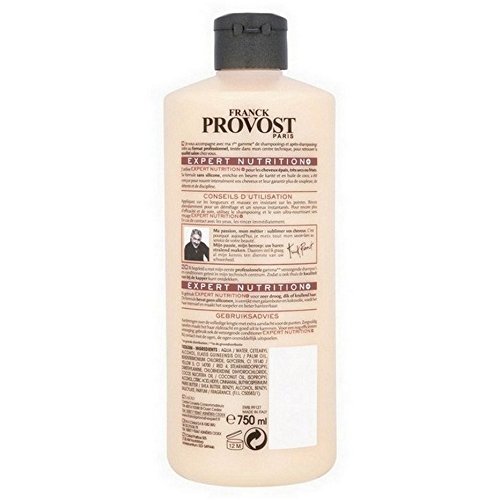 Franck Provost Expert Nutrition+ Women 750 ml Professional hair conditioner - Acondicionadores (Women, 750 ml, Professional hair conditioner, Damaged hair,Dry hair,Normal hair, Nutrition,Shine, Italy)