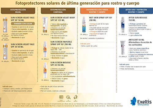 Frezyderm Sun Screen Velvet Crema protectora solar facial SPF 30 (textura aterciopelada, previene el fotoenvejecimiento), 50ml