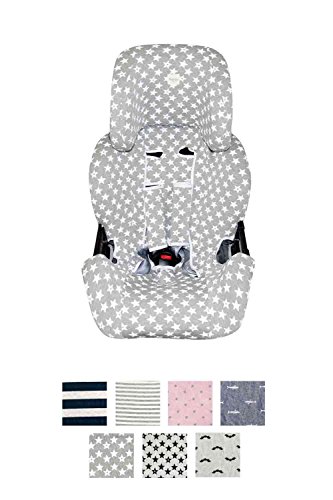 Fundas BCN ® - F127/93002 - Funda para silla de coche Klippan Kiss ® 2 - Fun Vintage Star