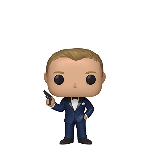 Funko- Pop Movie Daniel Craig 007-James Bond Figura Coleccionable, Multicolor, Talla única (35678)