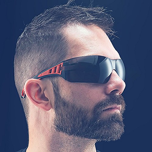 Gafas de Protección ToolFreak con Fumar Lentes y Relleno de Espuma de Estilo Deportivo