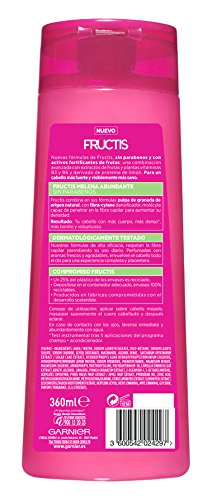 Garnier Fructis Champú Melena Abundante - 360 ml