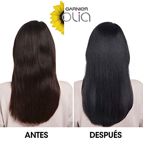 Garnier Olia - Coloración Permanente sin Amoniaco, con Aceites Florales de Origen Natural - Tono Negro Ébano 1.0