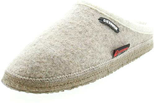 Giesswein Dannheim, Pantuflas Unisex Adulto, Beige (Natur), 39 EU