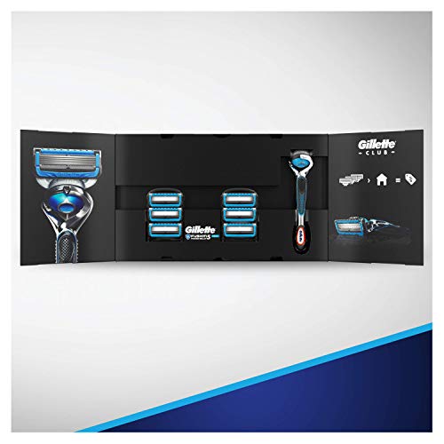 Gillette Fusion5 ProShield Chill Maquinilla de Afeitar + 6 Cuchillas de Recambio