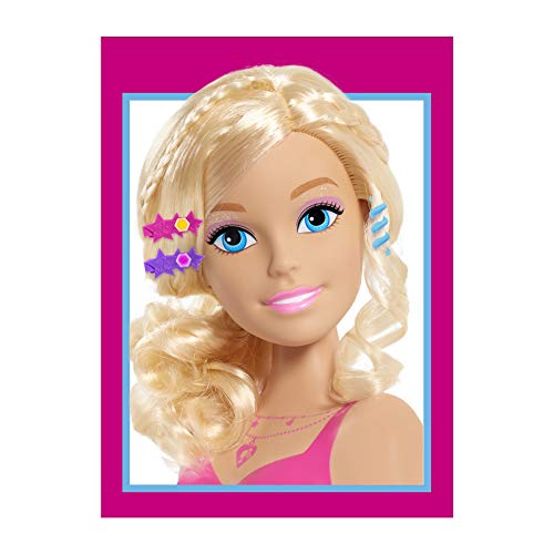 Giochi Preziosi- Barbie Busto Maquillaje-Peinados, Multicolor, Norme (BAR28000)