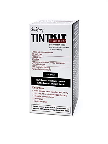 Godefroy - Kit de tinta, color marrón oscuro