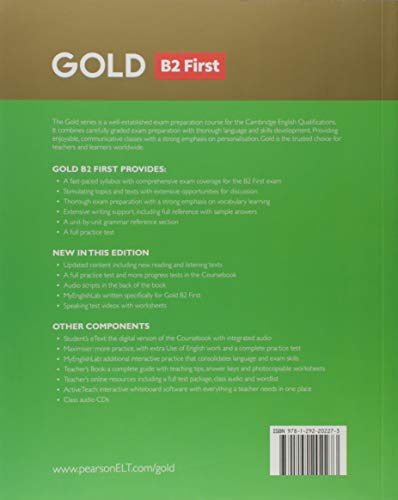 Gold B2 First New Edition Coursebook