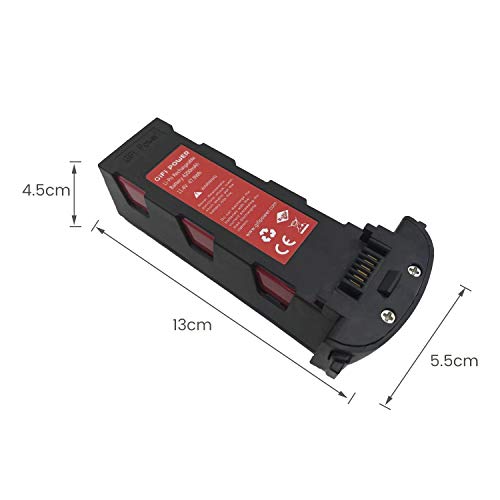 Goolsky- Reemplazo para Hubsan Zino Pro RC Drone 11.4V 4200mAh Batería Li-Po