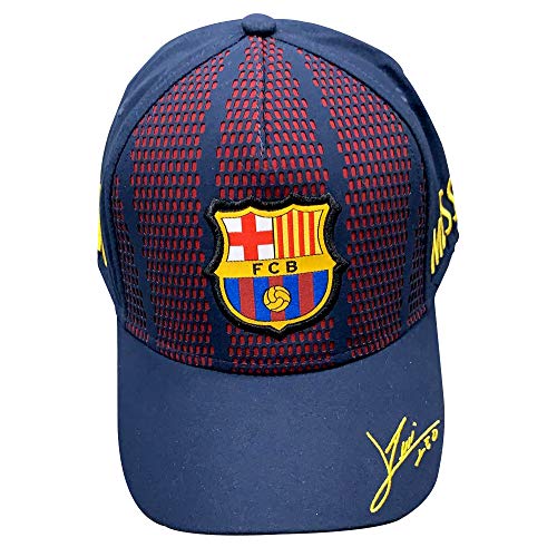 Gorra FC. Barcelona - Producto Oficial Licenciado - Player Messi-18 - Talla Adulto ajustable