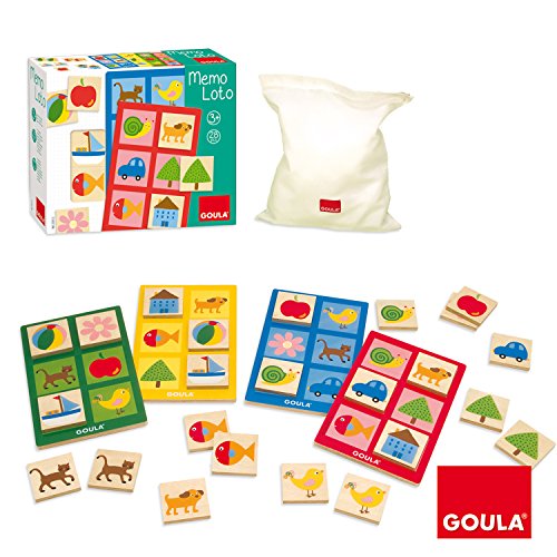 Goula- Memo Lotto Juguete, 3+ (Jumbo Spiele Gmbh 53413)