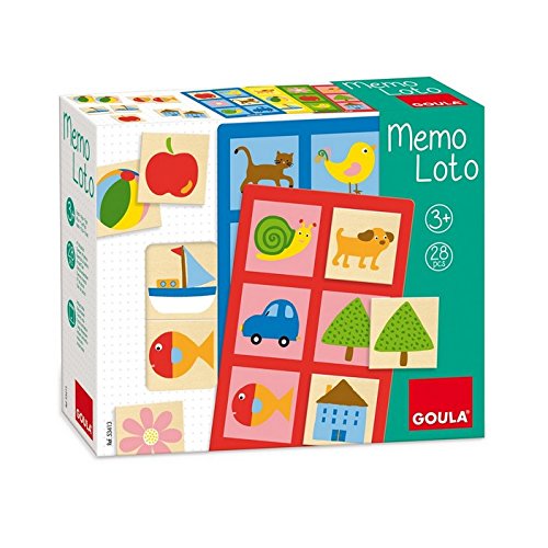 Goula- Memo Lotto Juguete, 3+ (Jumbo Spiele Gmbh 53413)