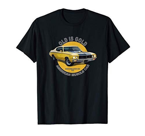 Gran Sport GSX American Muscle Car 60s 70s Old is Gold Camiseta