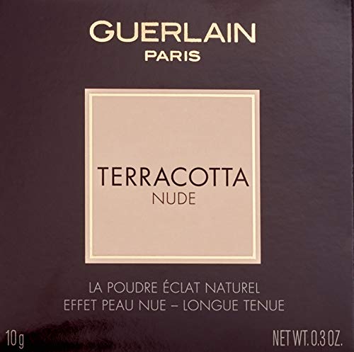 Guerlain Terracotta Polvos COMPACTOS Nude 1UN Unisex Adulto, Negro, Estándar